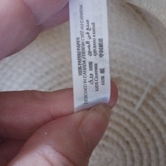 2/$70 Large Beige Summer Hat - Picture 5 of 6